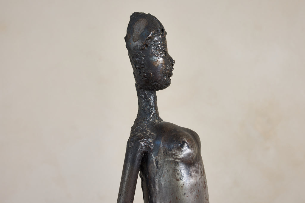 French Bronze Female Sculpture