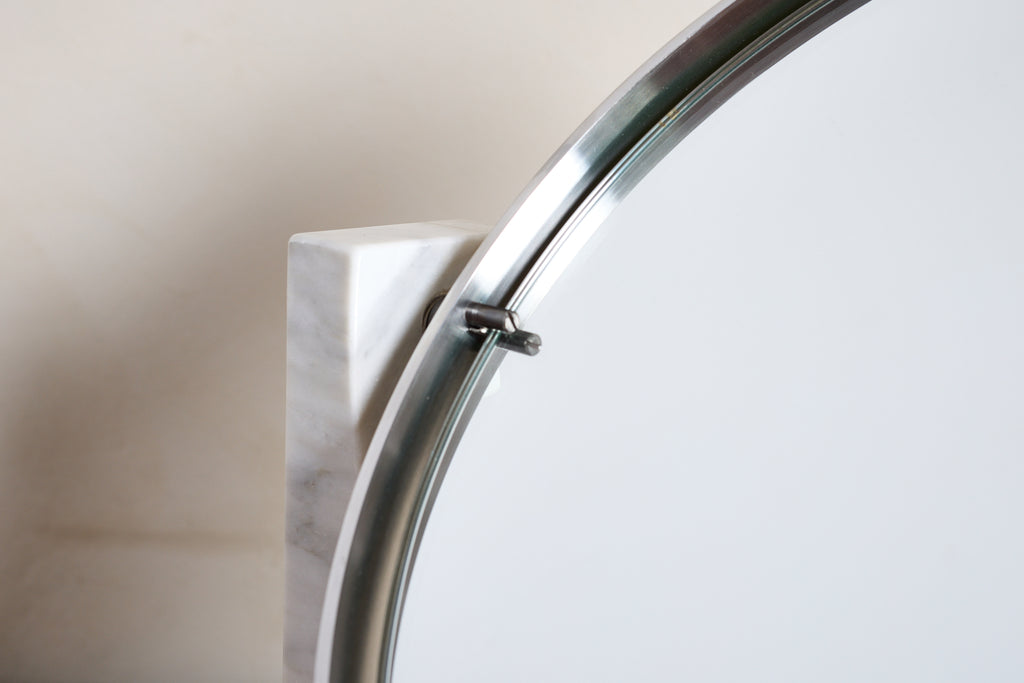 Marble Vanity Mirror by Angelo Mangiarotti