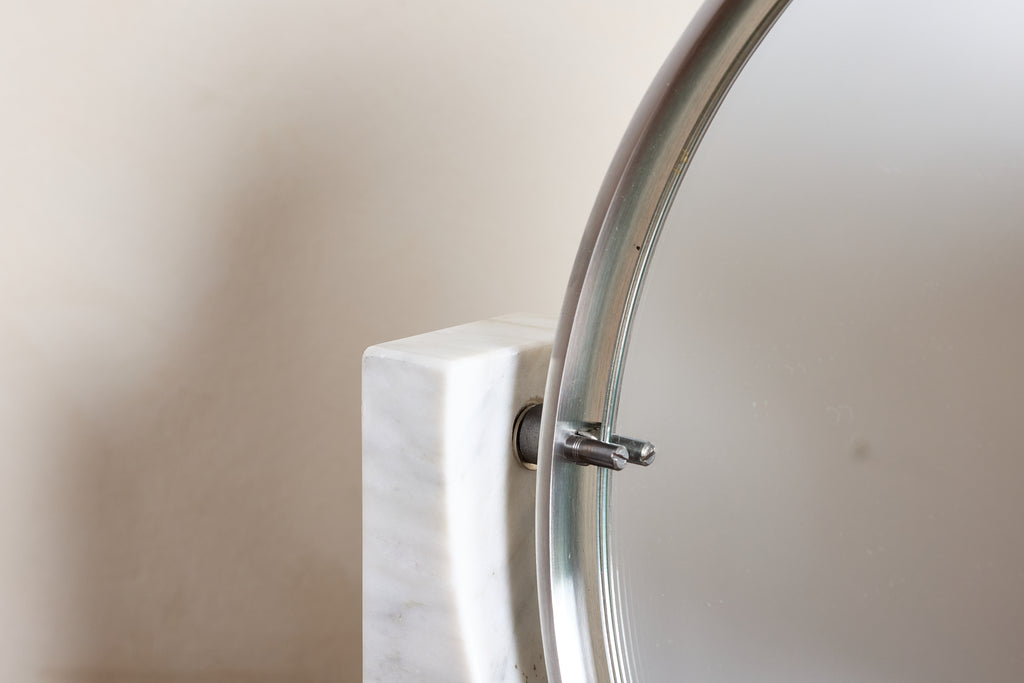 Marble Vanity Mirror by Angelo Mangiarotti