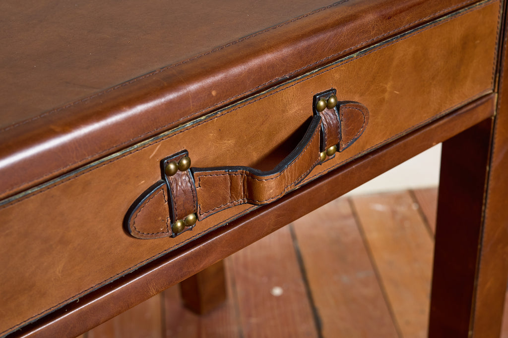 French Leather Desk
