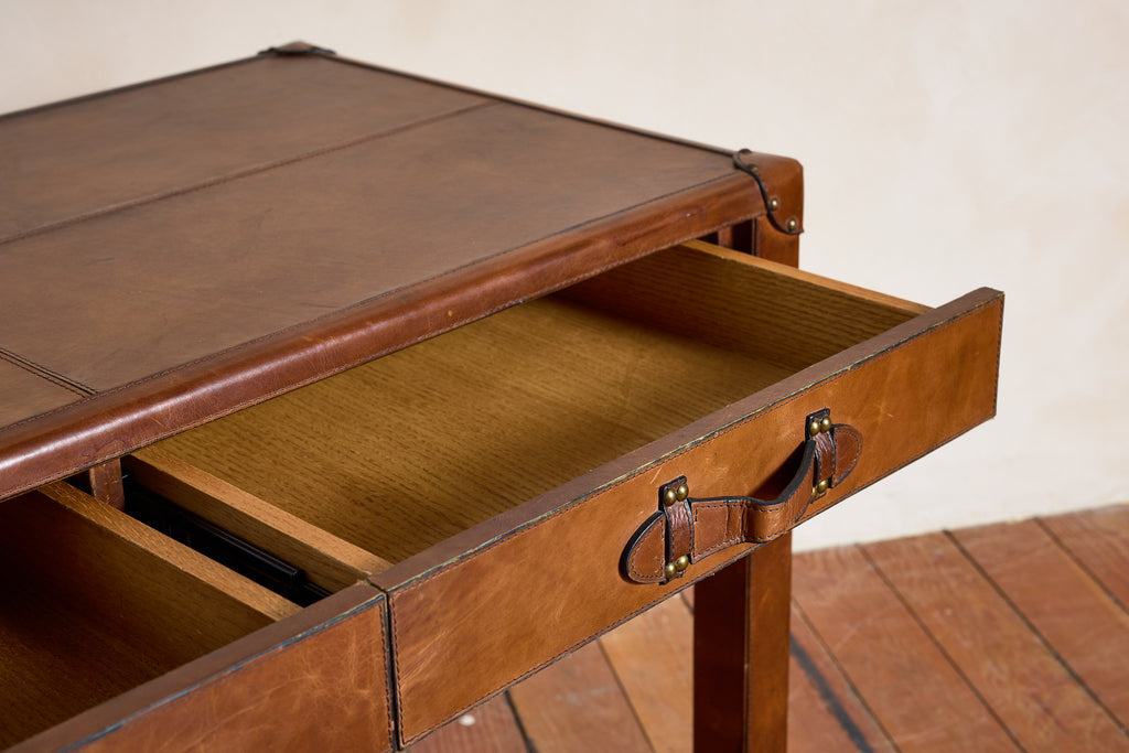 French Leather Desk