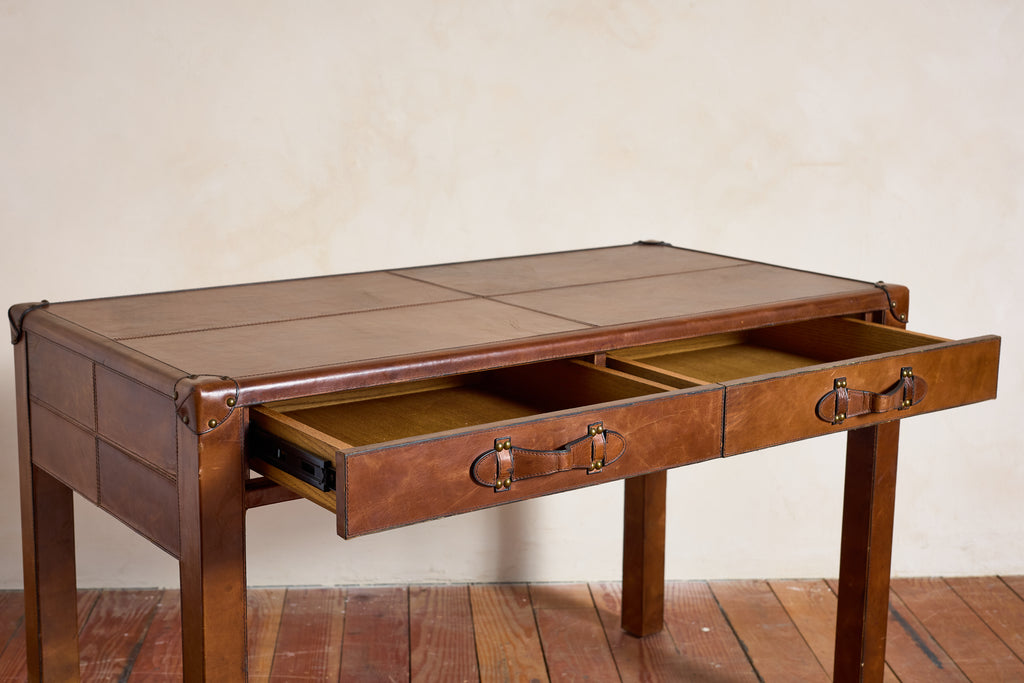 French Leather Desk