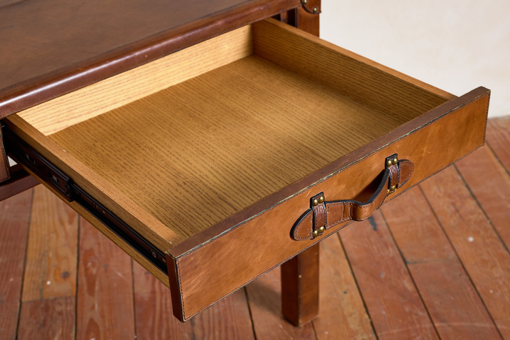 French Leather Desk