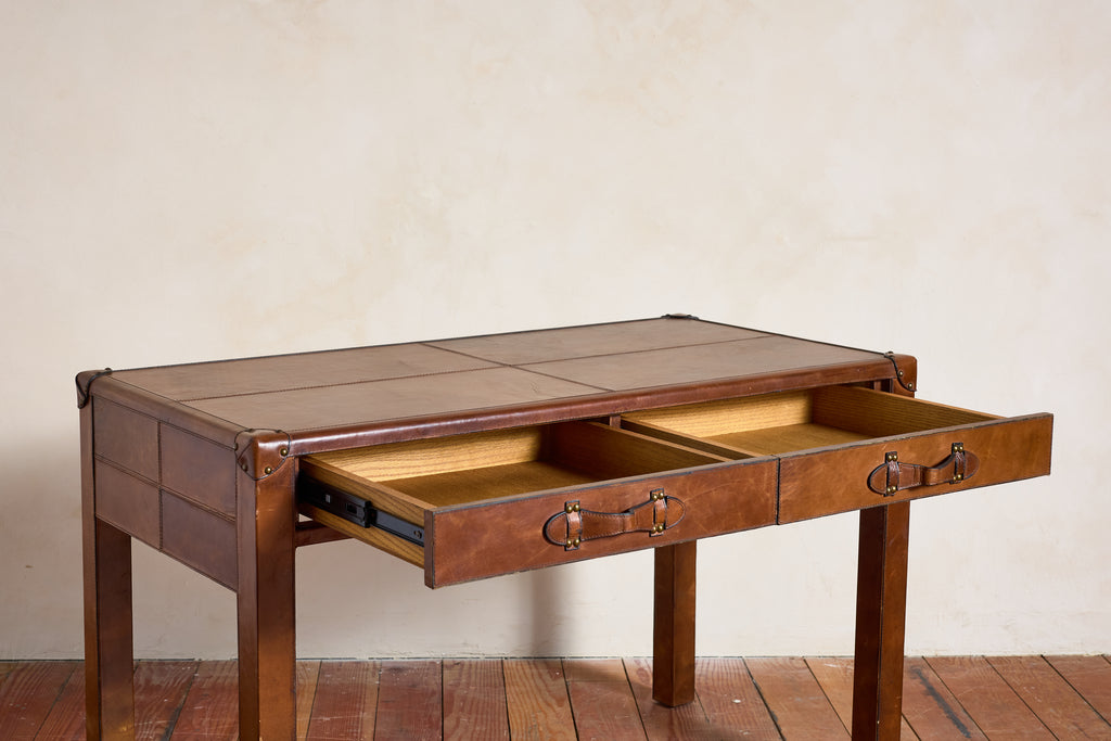 French Leather Desk