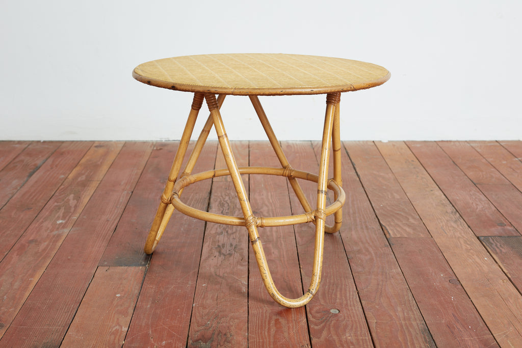 Italian Bamboo Nesting Tables
