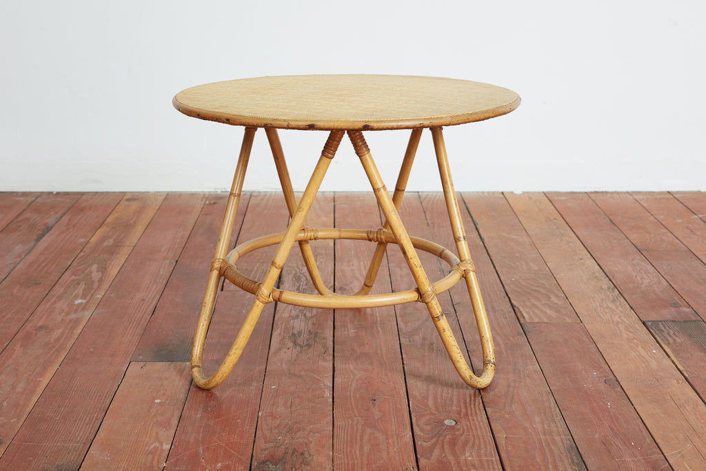 Italian Bamboo Nesting Tables