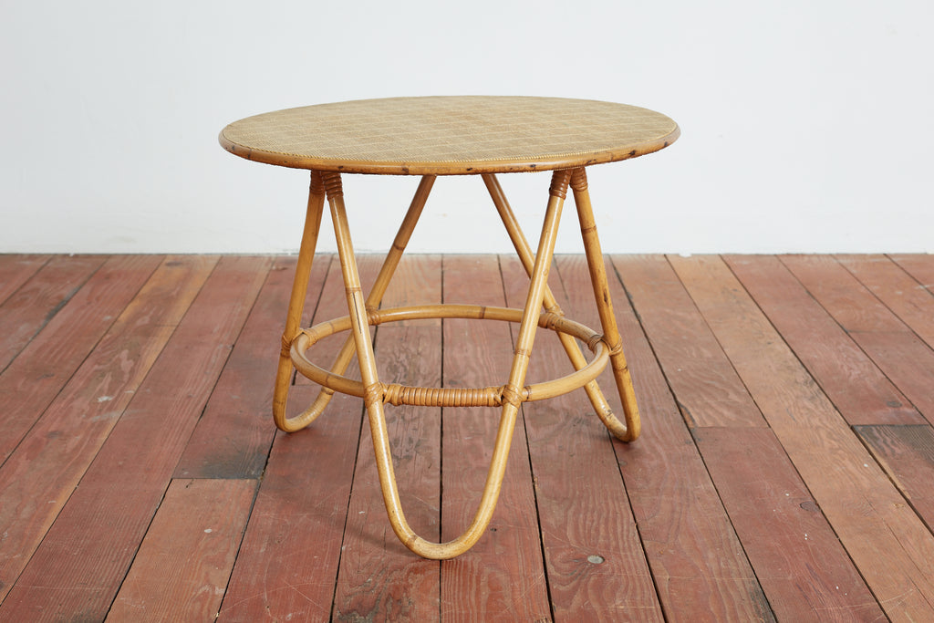 Italian Bamboo Nesting Tables