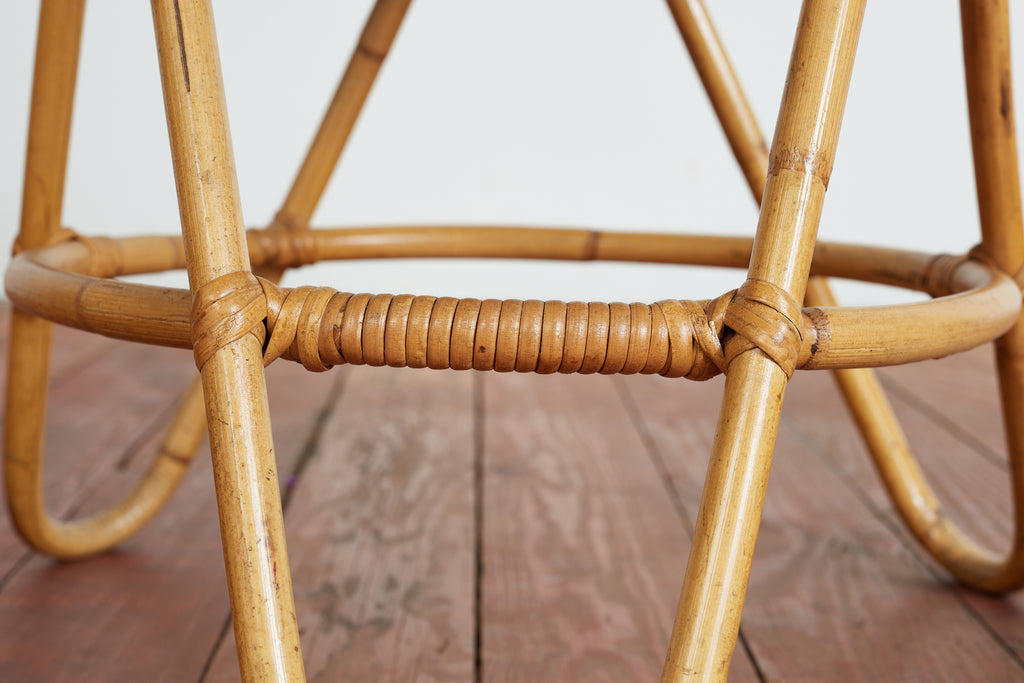 Italian Bamboo Nesting Tables