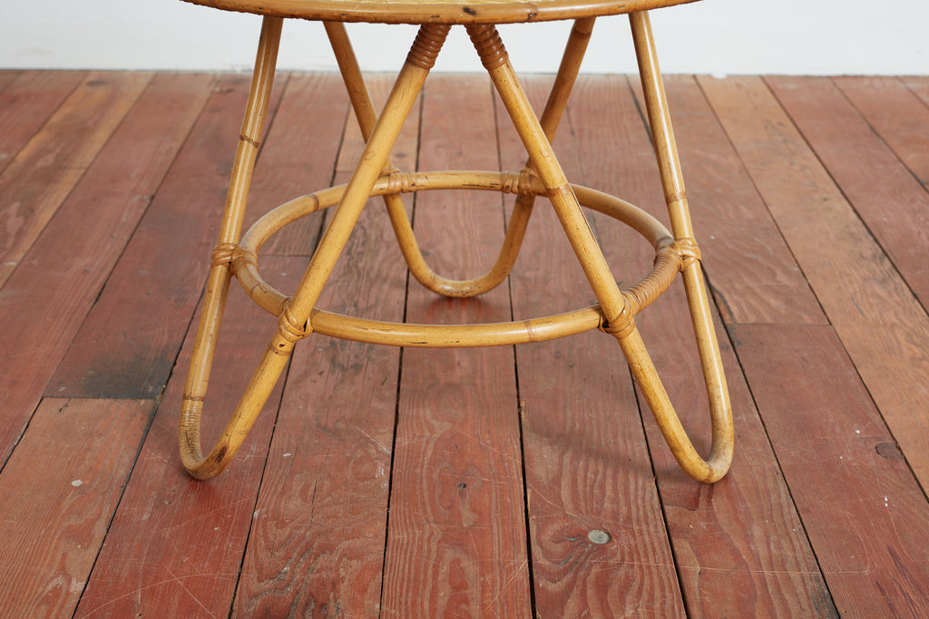 Italian Bamboo Nesting Tables
