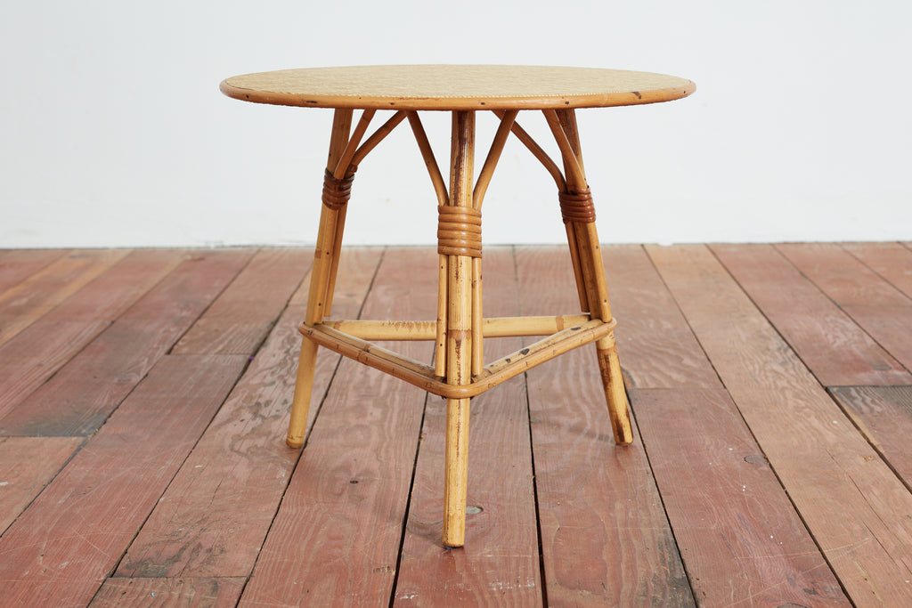 Italian Bamboo Nesting Tables