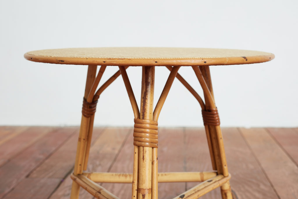 Italian Bamboo Nesting Tables