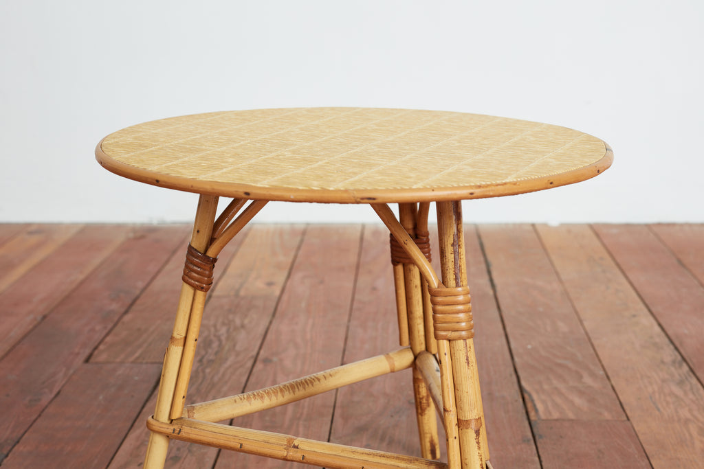 Italian Bamboo Nesting Tables
