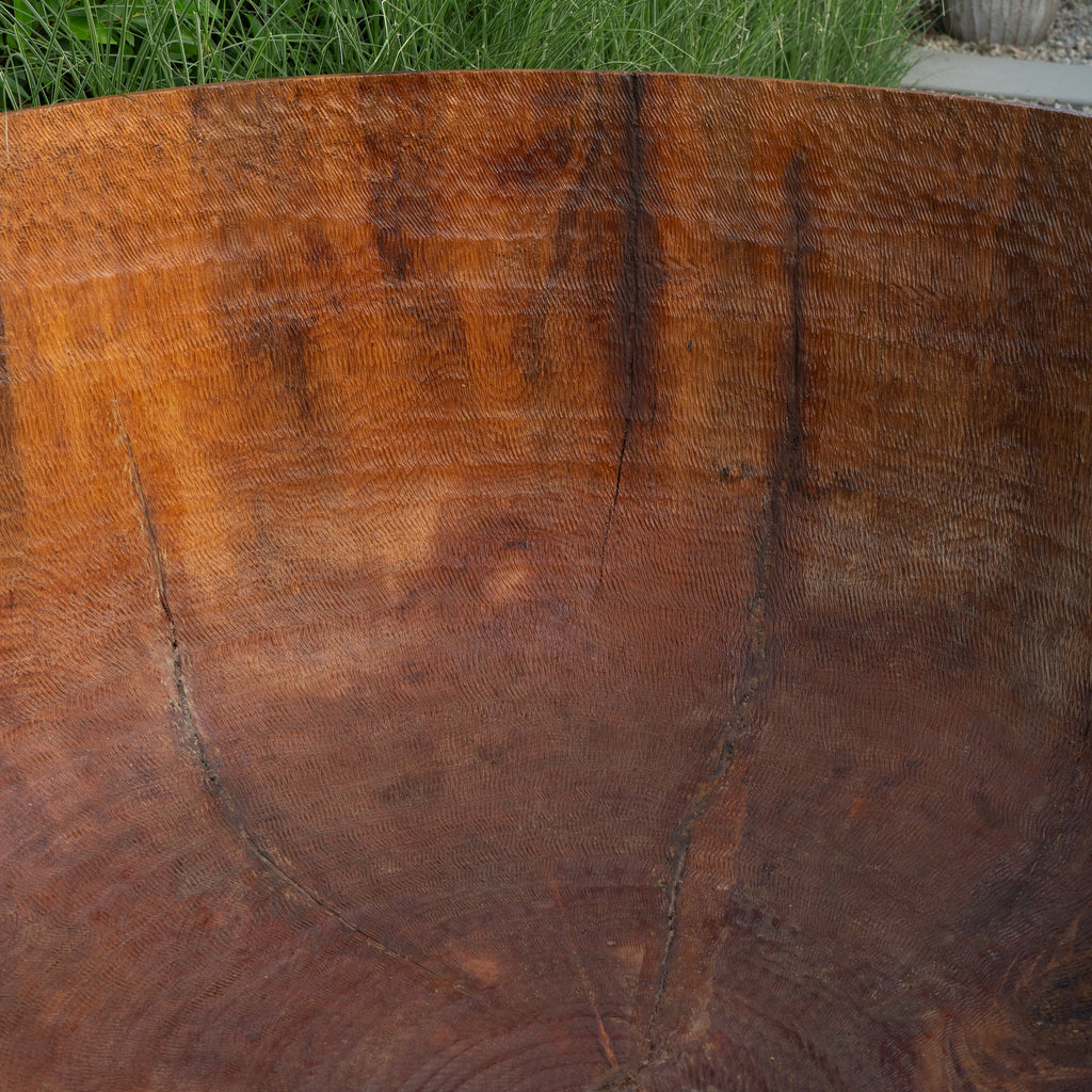 Massive Wood Turned Bowl - Five Feet Diameter