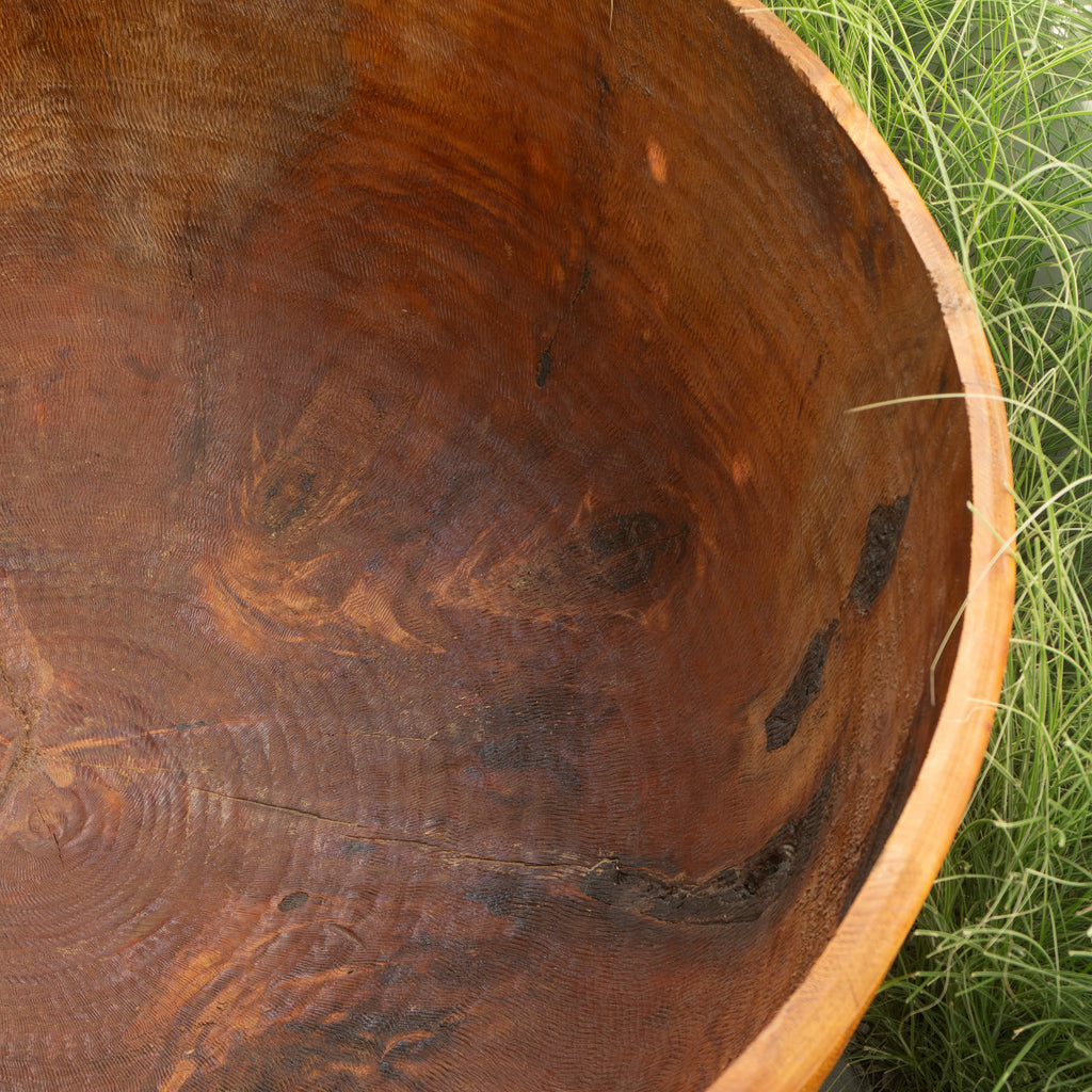 Massive Wood Turned Bowl - Five Feet Diameter