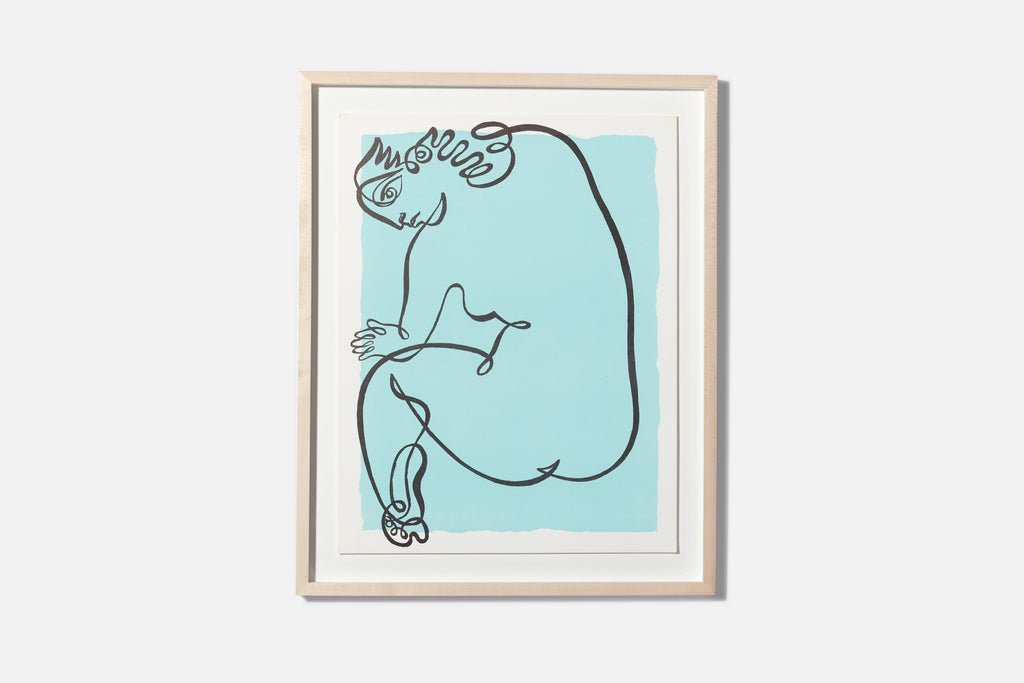 Jean Negulesco Continuous Line Drawings