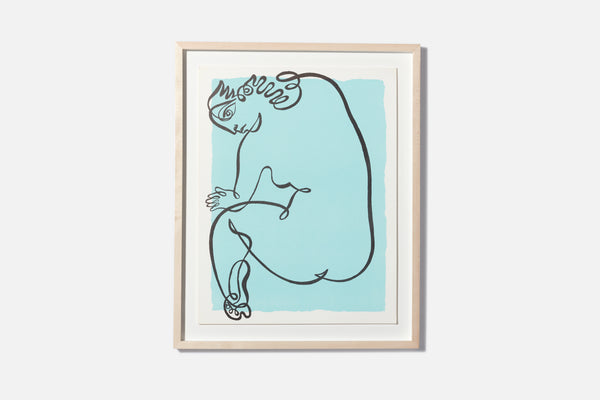 Jean Negulesco Continuous Line Drawings