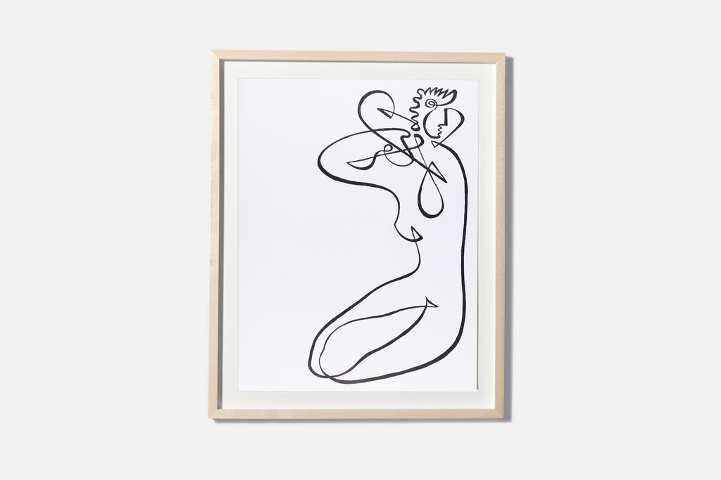 Jean Negulesco Continuous Line Drawings