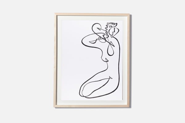 Jean Negulesco Continuous Line Drawings