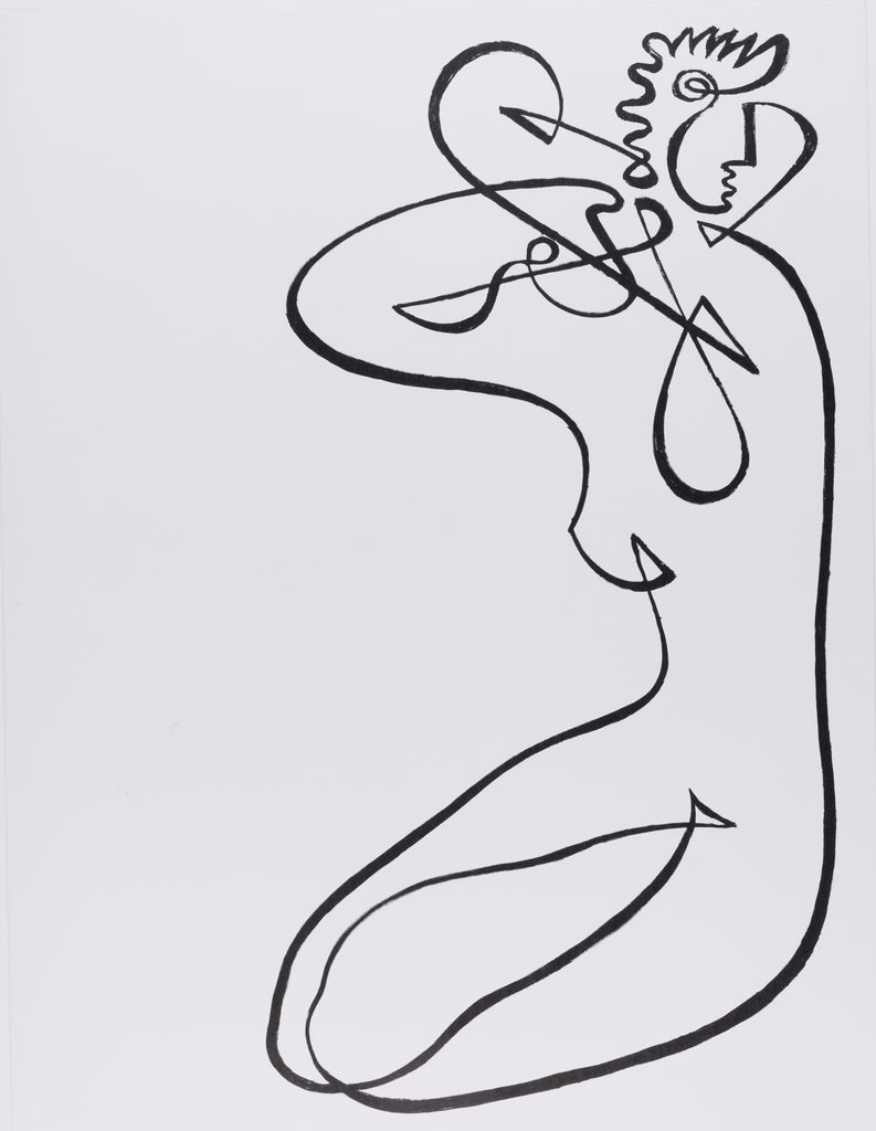 Jean Negulesco Continuous Line Drawings