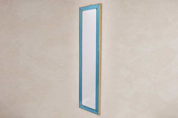 Blue Cristal Art mirror