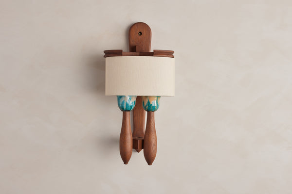 Guillerme et Chambron Double Sconce