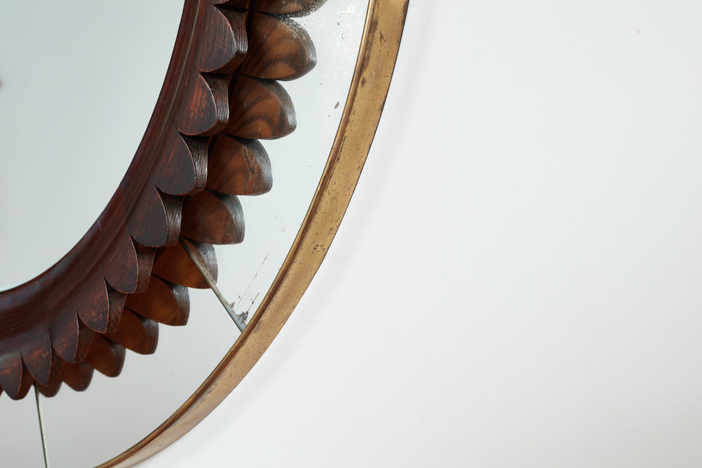 Rare Mirror by Fratelli Marelli