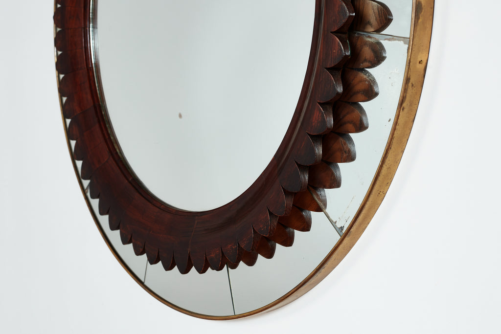 Rare Mirror by Fratelli Marelli