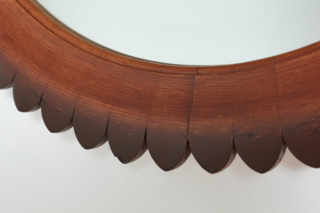 Rare Mirror By Fratelli Marelli