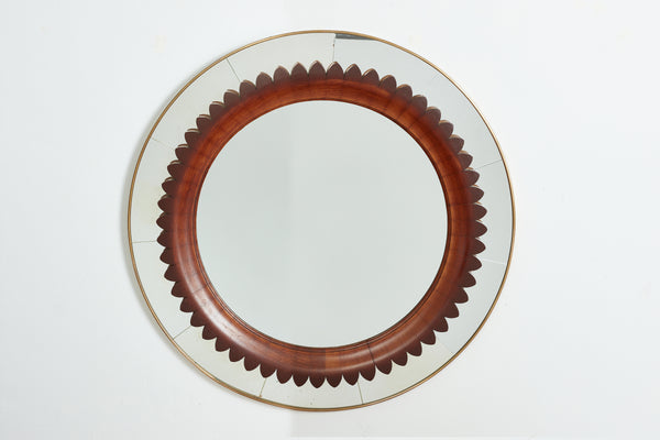 Rare mirror by Fratelli Marelli