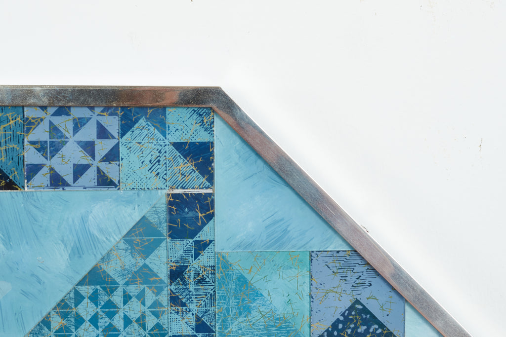 Italian Mosaic Mirror by Gallotti & Radice