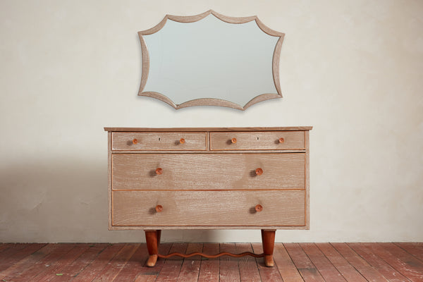 1940's Dresser and Mirror by Guglielmo Percorini