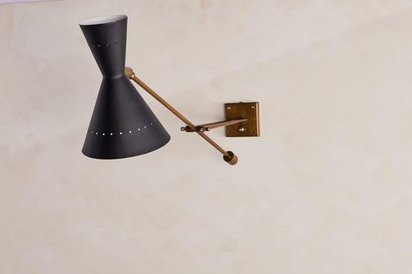 German Articulating Wall Sconce