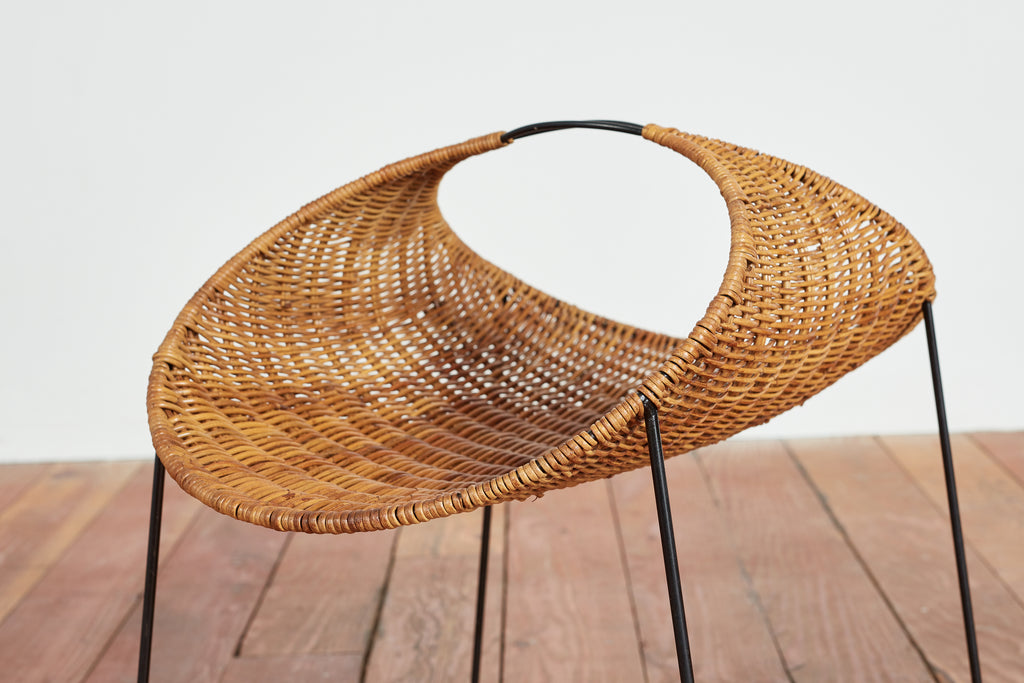 Campo & Graffi Wicker Magazine Rack