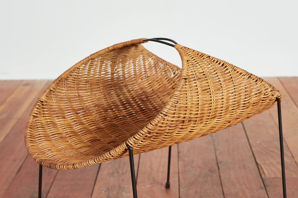 Campo & Graffi Wicker Magazine Rack