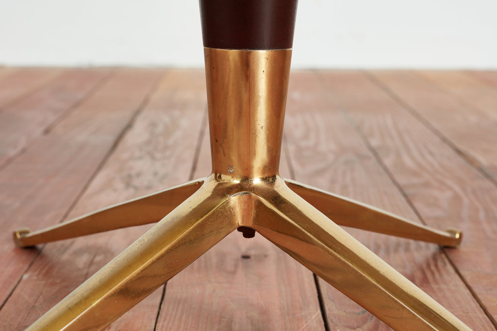 Petite Italian Marble Side Table