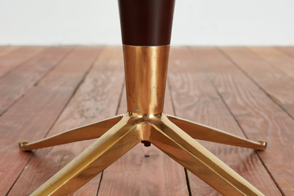 Petite Italian Marble Side Table