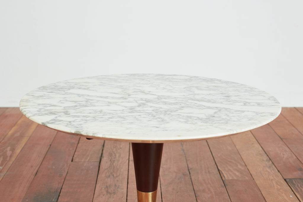 Petite Italian Marble Side Table