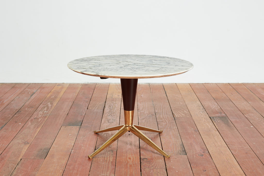 Petite Italian Marble Side Table