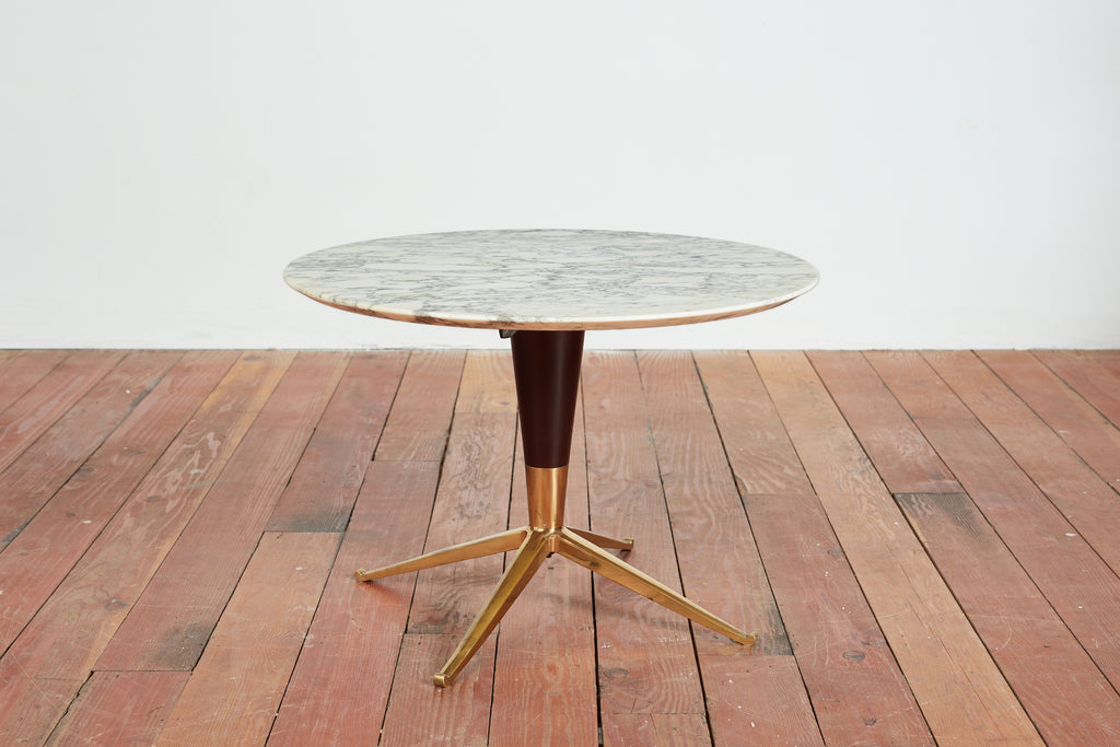 Petite Italian Marble Side Table