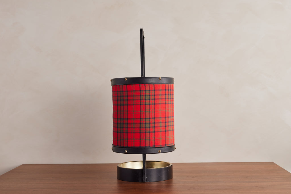 Jacques Adnet Tartan Umbrella Stand