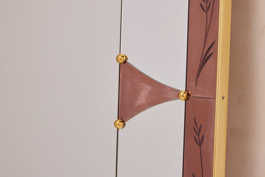 Bronze Cristal Art Floor Mirror