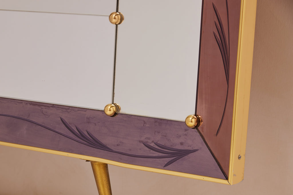 Bronze Cristal Art Floor Mirror