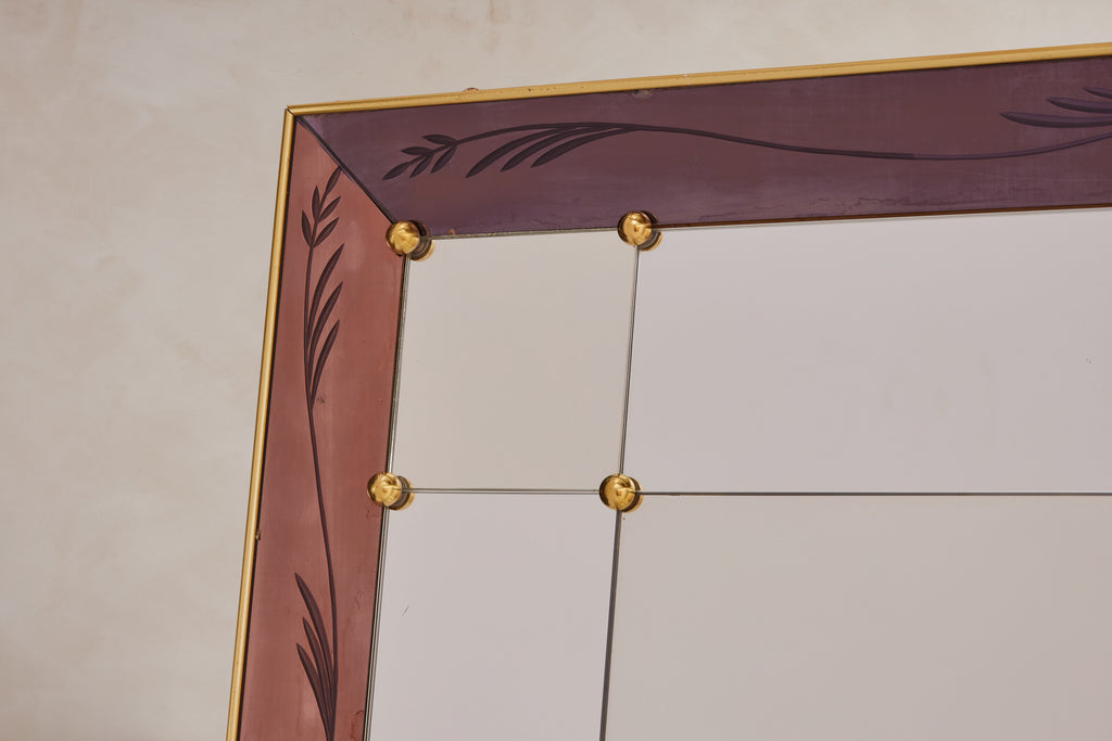 Bronze Cristal Art Floor Mirror