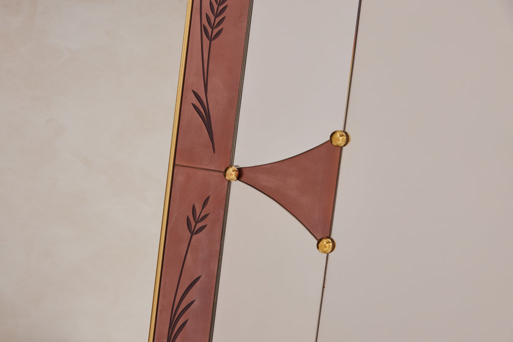 Bronze Cristal Art Floor Mirror