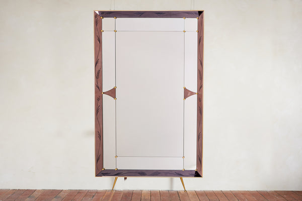 Bronze Cristal Art Floor Mirror