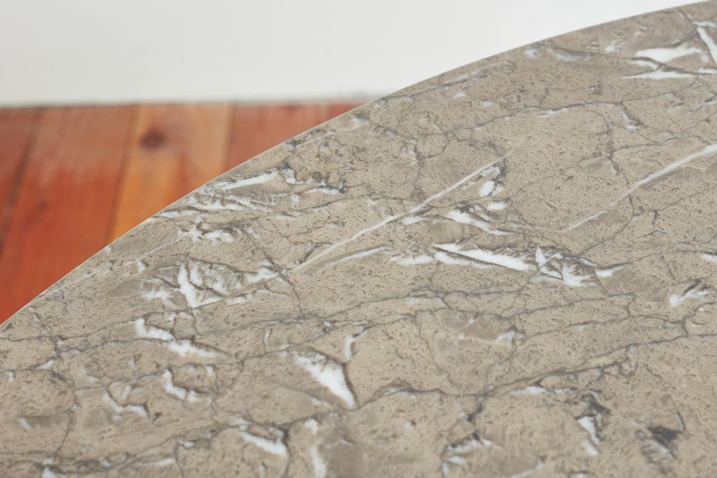 Mangiarotti Grey Marble Dining Table