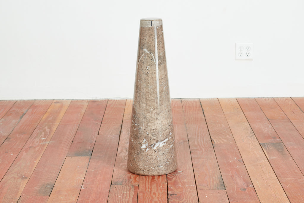 Mangiarotti Grey Marble Dining Table