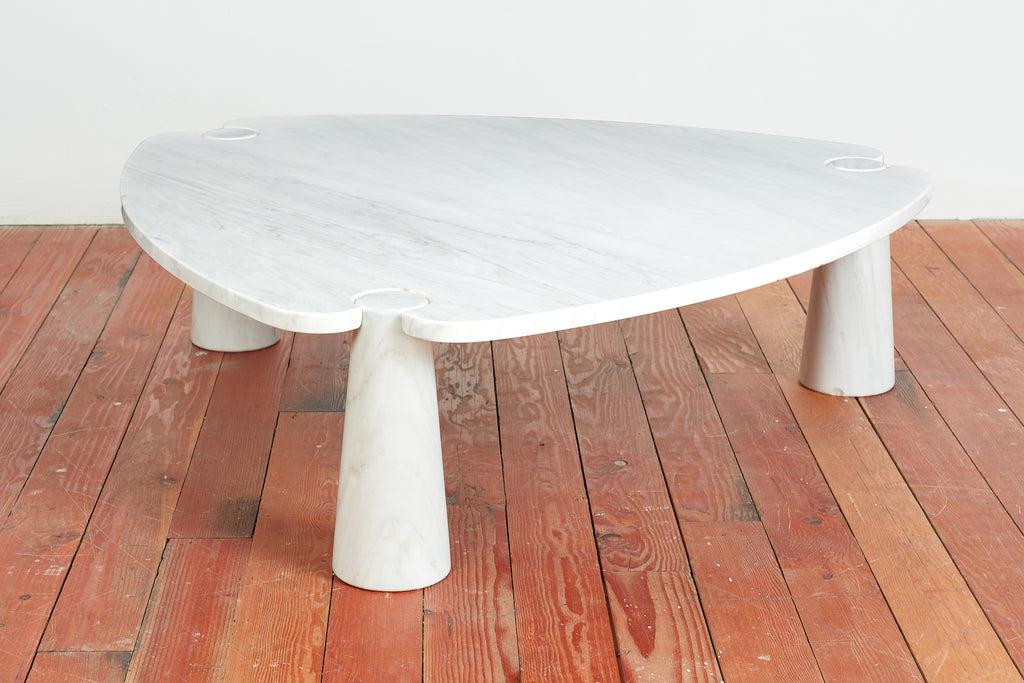 Triangular Angelo Mangiarotti Coffee Table
