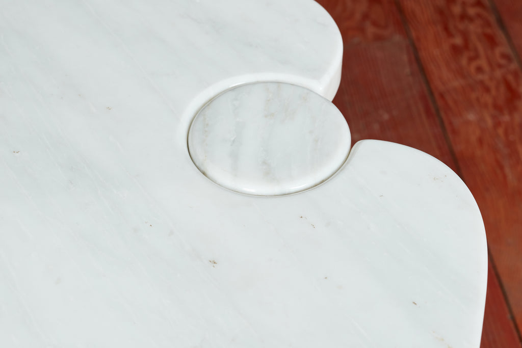 Triangular Angelo Mangiarotti Coffee Table