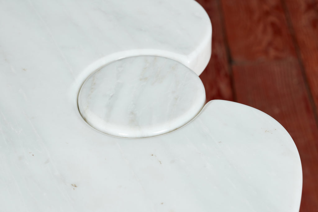 Triangular Angelo Mangiarotti Coffee Table